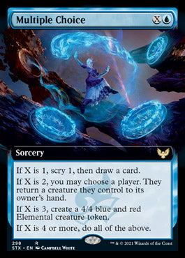 Multiple Choice (Extended) [Strixhaven: School of Mages] | Webway Games