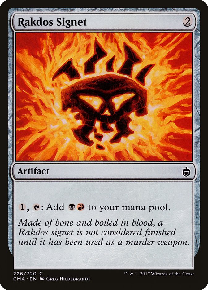 Rakdos Signet [Commander Anthology] | Webway Games