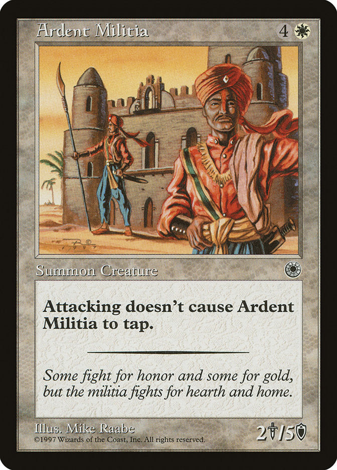 Ardent Militia [Portal] | Webway Games
