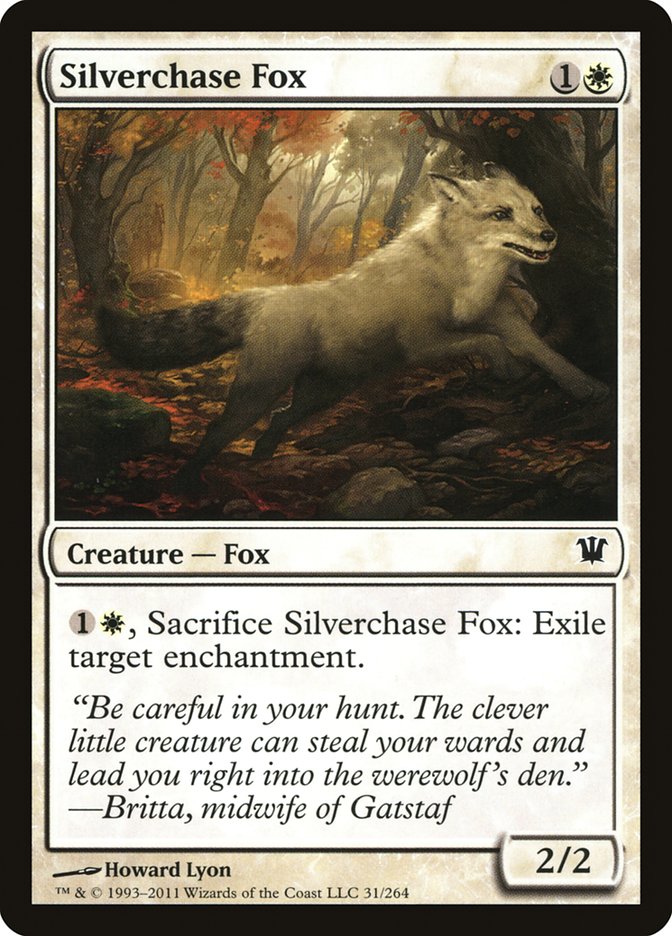 Silverchase Fox [Innistrad] | Webway Games