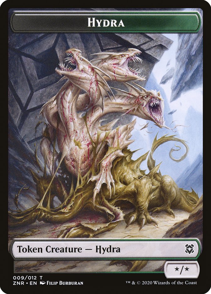 Hydra Token [Zendikar Rising] | Webway Games