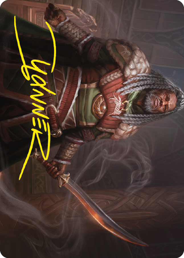 Theoden, King of Rohan Art Card (Gold-Stamped Signature) [The Lord of the Rings: Tales of Middle-earth Art Series] | Webway Games