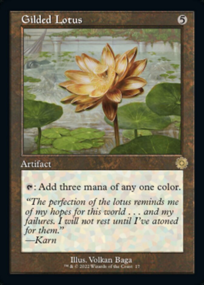Gilded Lotus (Retro) [The Brothers' War Retro Artifacts] | Webway Games