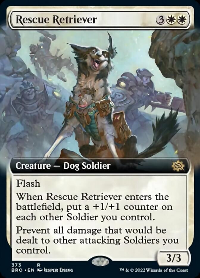 Rescue Retriever (Extended Art) [The Brothers' War] | Webway Games