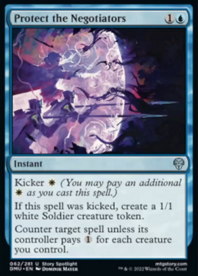 Protect the Negotiators [Dominaria United] | Webway Games