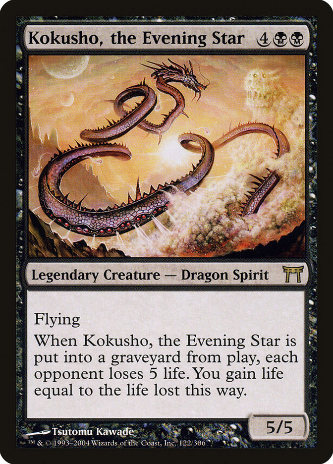 Kokusho, the Evening Star [Champions of Kamigawa] | Webway Games