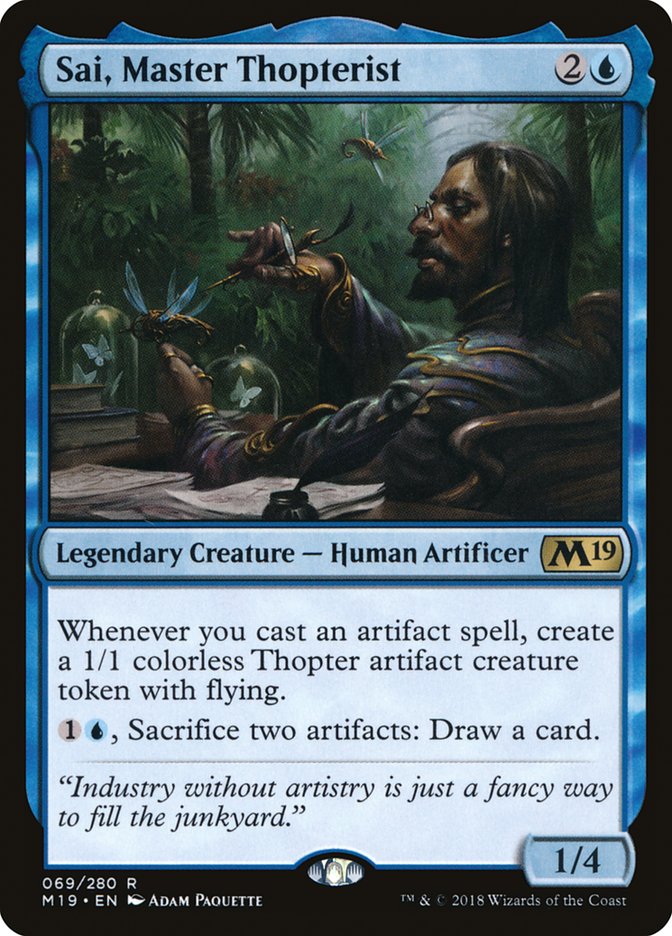 Sai, Master Thopterist [Core Set 2019] | Webway Games