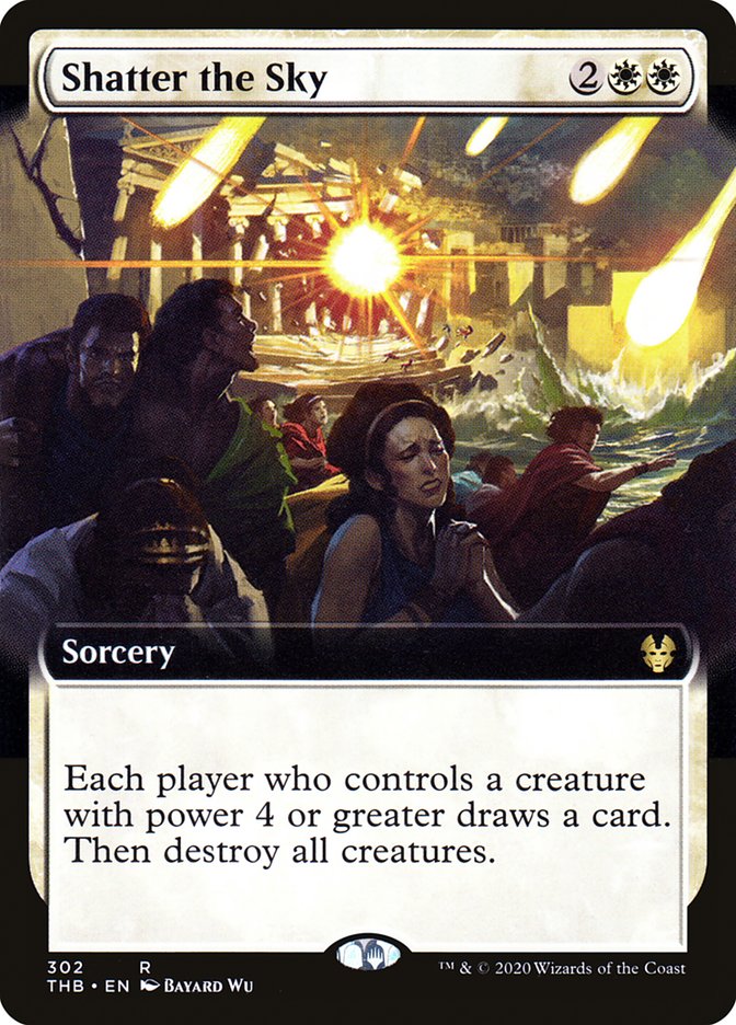 Shatter the Sky (Extended Art) [Theros Beyond Death] | Webway Games