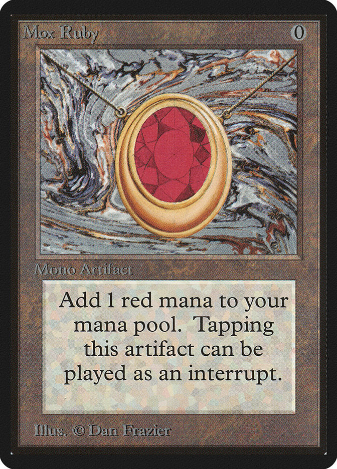 Mox Ruby [Limited Edition Beta] | Webway Games