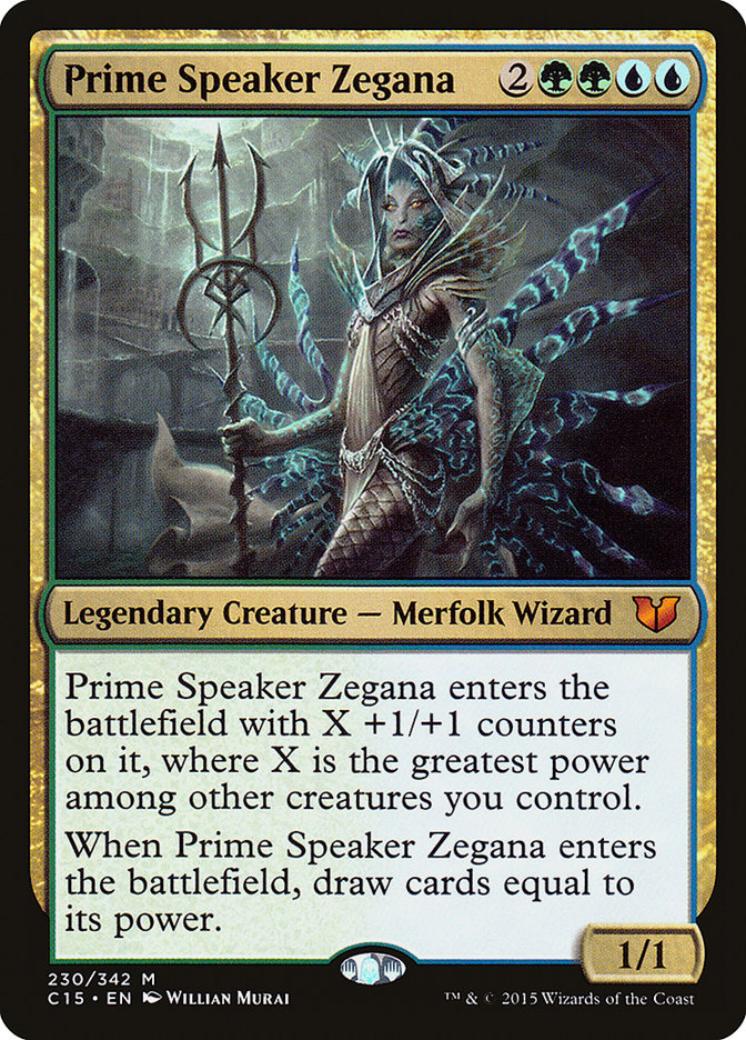 Prime Speaker Zegana [Commander 2015] | Webway Games