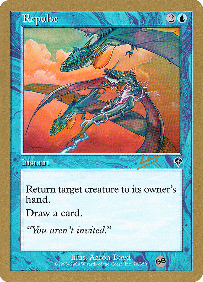 Repulse (Raphael Levy) (SB) [World Championship Decks 2002] | Webway Games