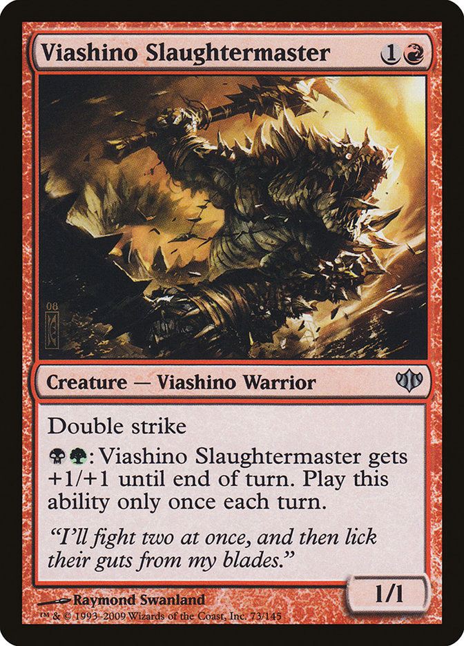 Viashino Slaughtermaster [Conflux] | Webway Games