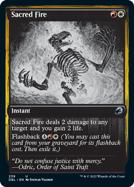 Sacred Fire [Innistrad: Double Feature] | Webway Games