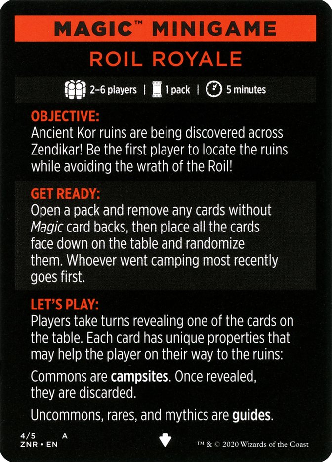 Roil Royale (Magic Minigame) [Zendikar Rising Minigame] | Webway Games