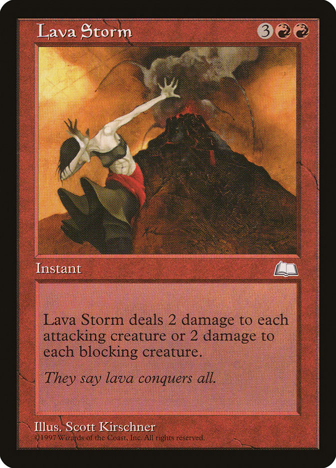Lava Storm [Weatherlight] | Webway Games