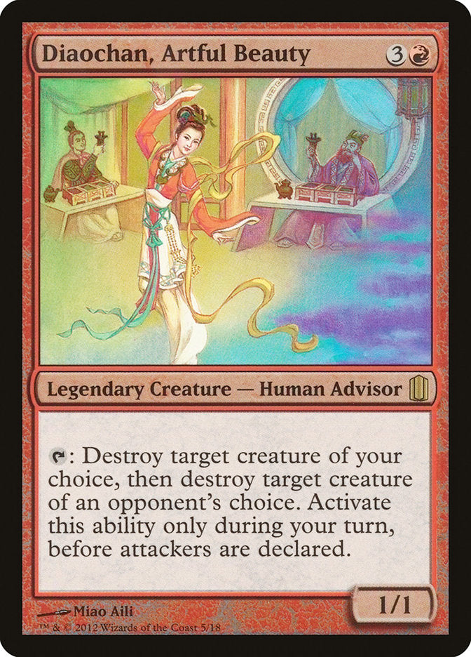 Diaochan, Artful Beauty [Commander's Arsenal] | Webway Games