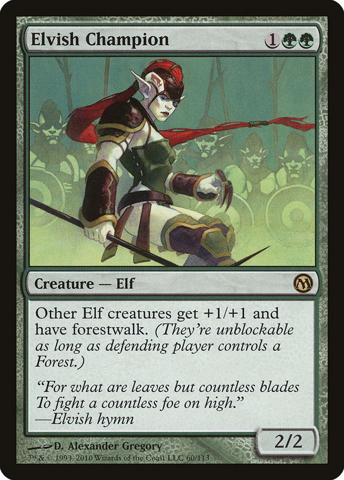 Elvish Champion [Duels of the Planeswalkers] | Webway Games