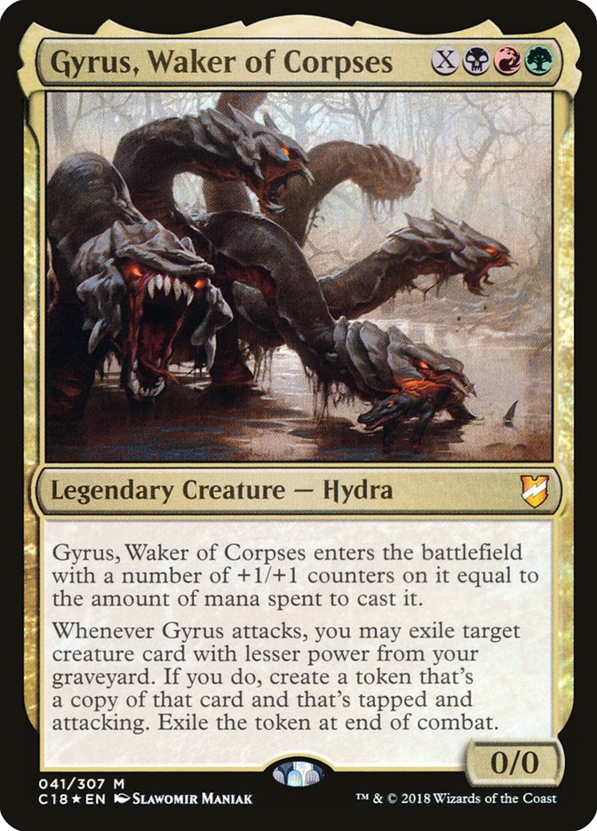 Gyrus, Waker of Corpses [Commander 2018] | Webway Games