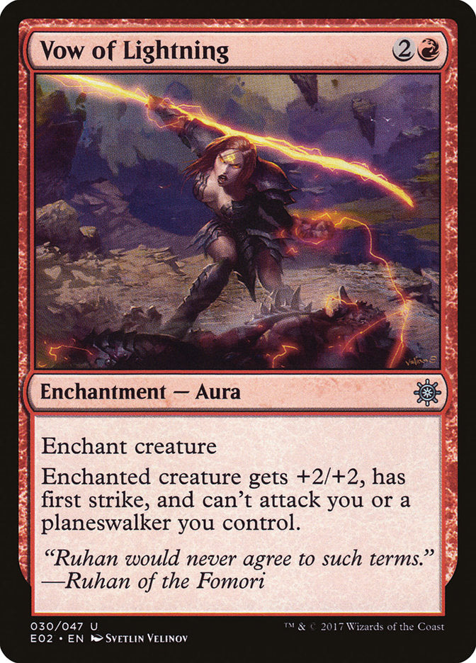 Vow of Lightning [Explorers of Ixalan] | Webway Games