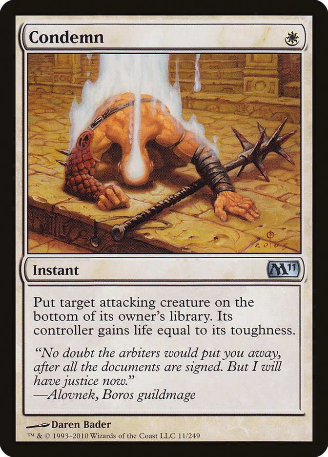 Condemn [Magic 2011] | Webway Games