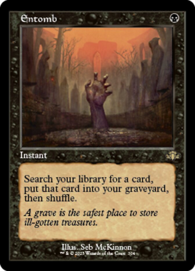 Entomb (Retro) [Dominaria Remastered] | Webway Games