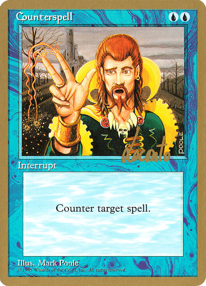 Counterspell (Michael Loconto) [Pro Tour Collector Set] | Webway Games