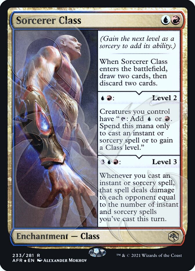 Sorcerer Class (Ampersand Promo) [Dungeons & Dragons: Adventures in the Forgotten Realms Promos] | Webway Games
