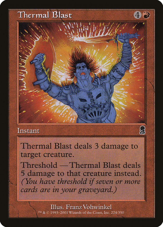 Thermal Blast [Odyssey] | Webway Games