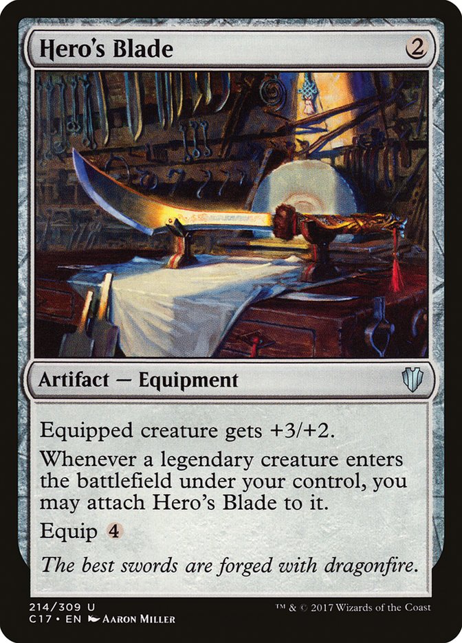 Hero's Blade [Commander 2017] | Webway Games