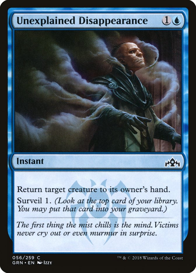 Unexplained Disappearance [Guilds of Ravnica] | Webway Games