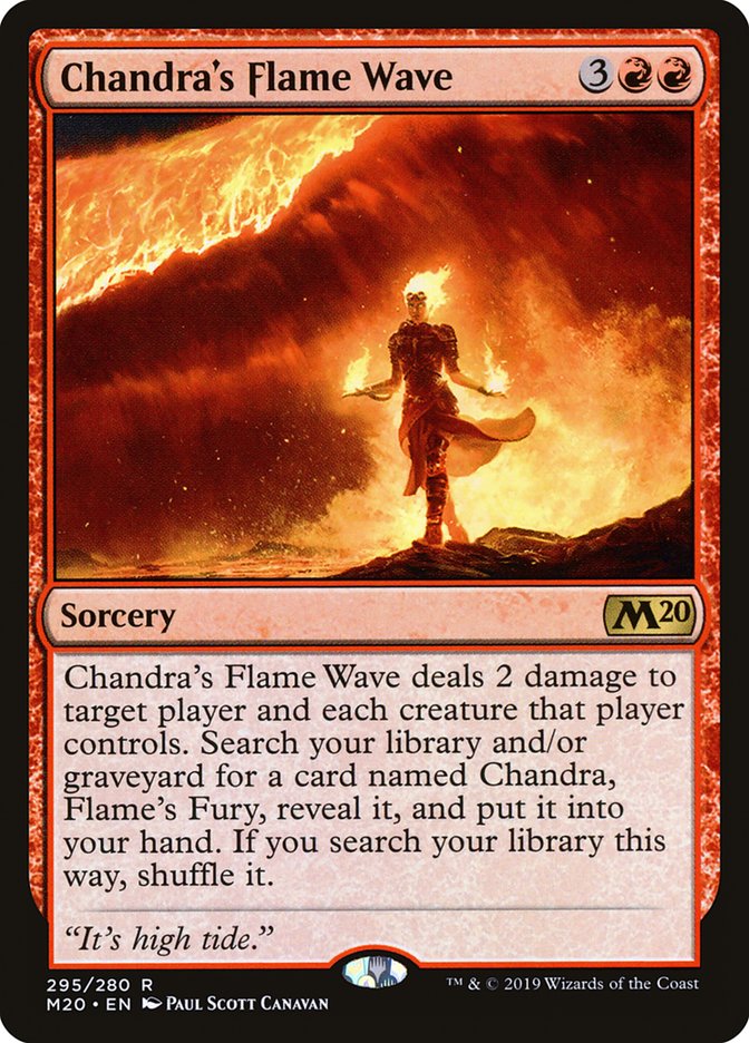 Chandra's Flame Wave [Core Set 2020] | Webway Games