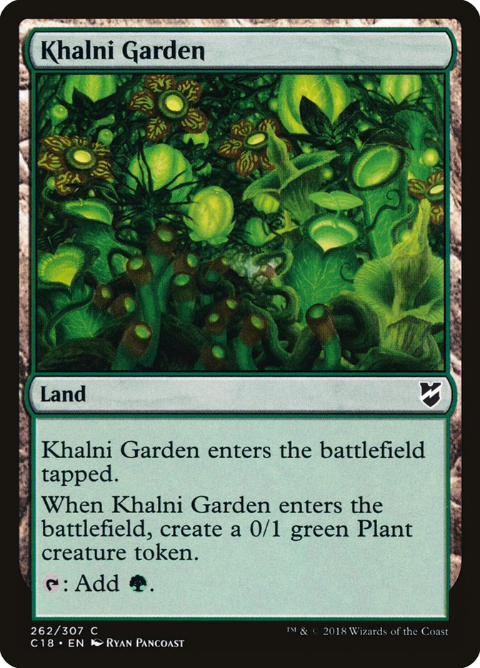 Khalni Garden [Commander 2018] | Webway Games