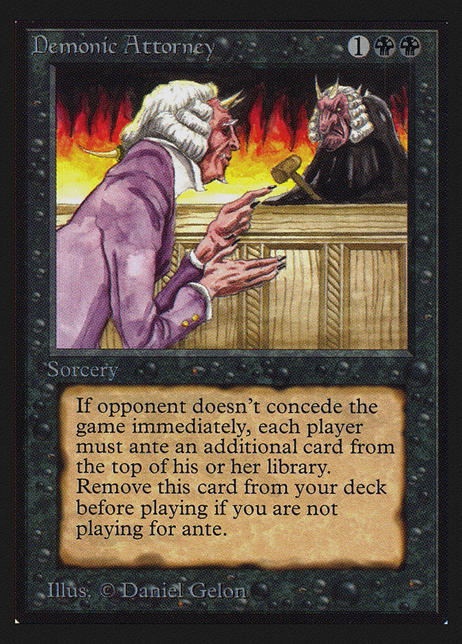 Demonic Attorney (IE) [Intl. Collectors’ Edition] | Webway Games