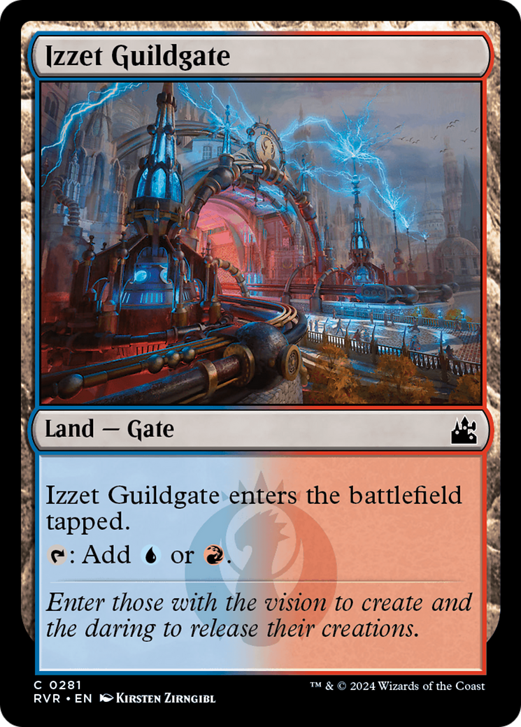 Izzet Guildgate [Ravnica Remastered] | Webway Games