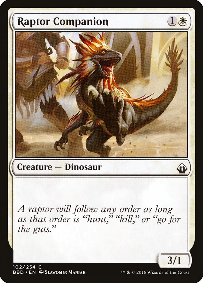 Raptor Companion [Battlebond] | Webway Games