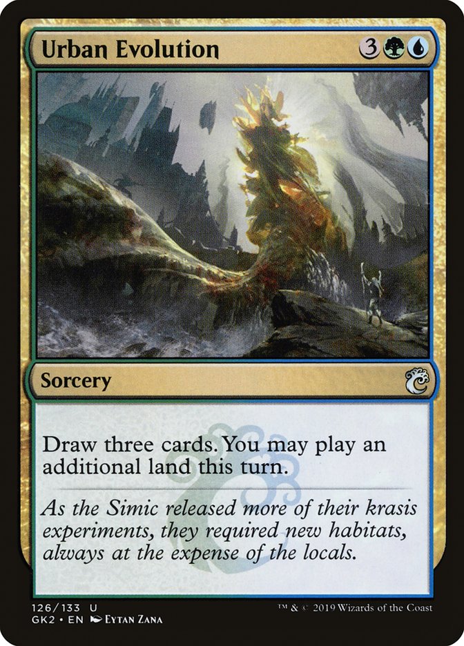 Urban Evolution [Ravnica Allegiance Guild Kit] | Webway Games