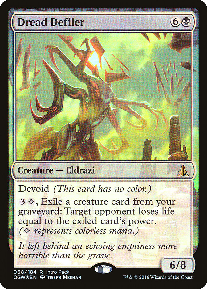 Dread Defiler (Intro Pack) [Oath of the Gatewatch Promos] | Webway Games