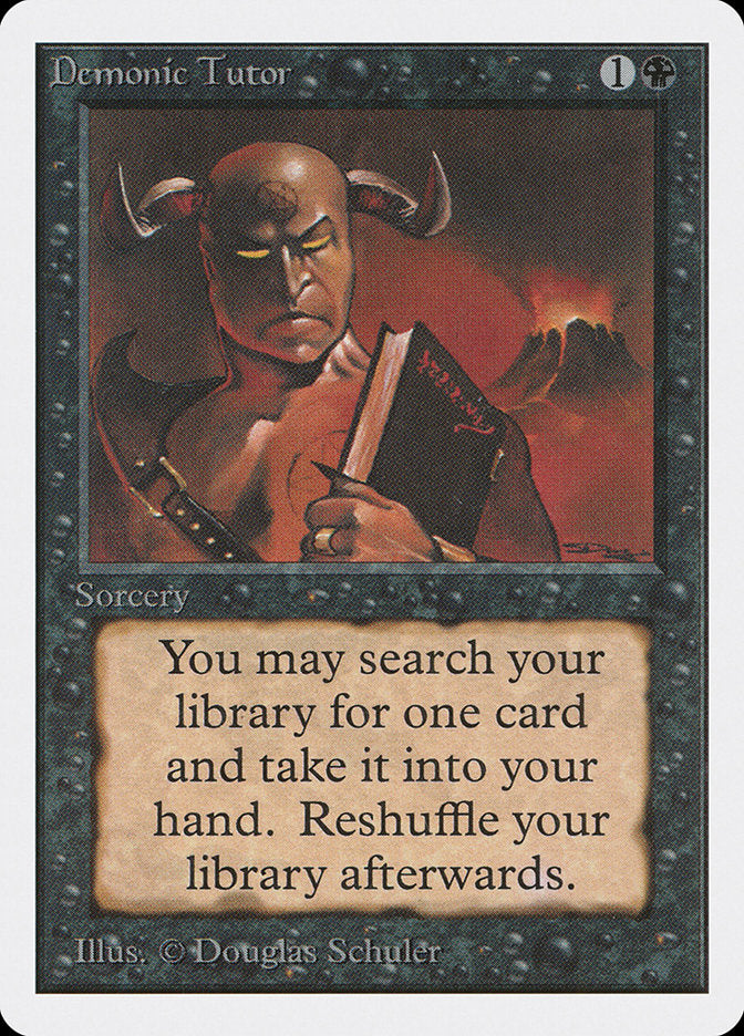 Demonic Tutor [Unlimited Edition] | Webway Games