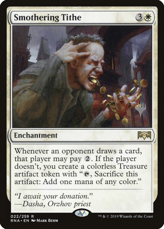 Smothering Tithe (Promo Pack) [Ravnica Allegiance Promos] | Webway Games