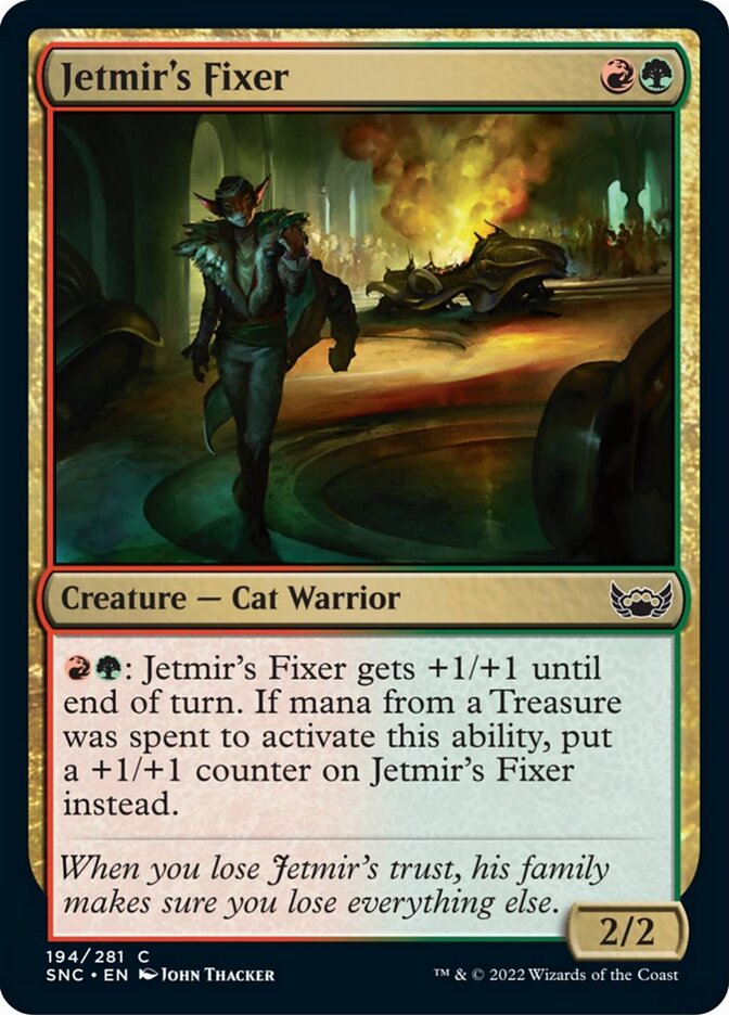 Jetmir's Fixer [Streets of New Capenna] | Webway Games