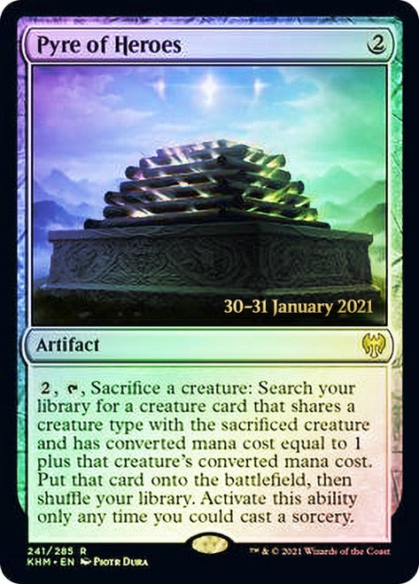 Pyre of Heroes  [Kaldheim Prerelease Promos] | Webway Games