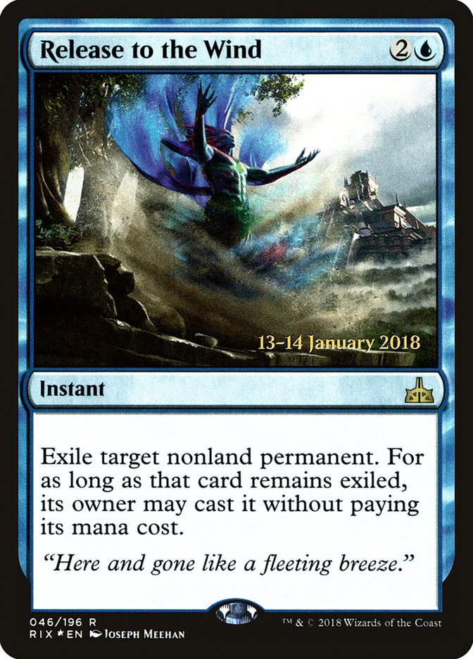 Release to the Wind [Rivals of Ixalan Prerelease Promos] | Webway Games