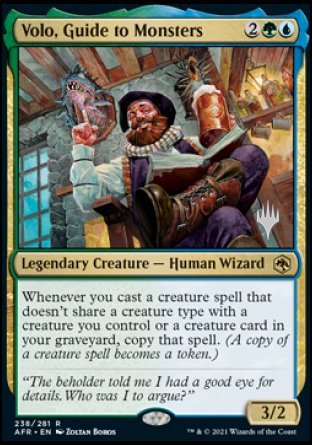 Volo, Guide to Monsters (Promo Pack) [Dungeons & Dragons: Adventures in the Forgotten Realms Promos] | Webway Games