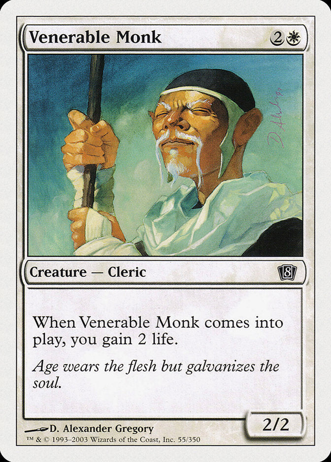 Venerable Monk [Eighth Edition] | Webway Games