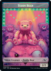 Teddy Bear // Food (010) Double-sided Token [Unfinity Tokens] | Webway Games
