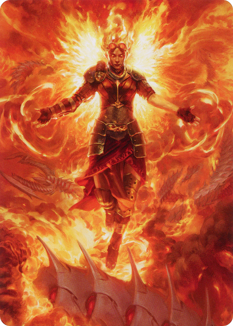 Chandra, Hope's Beacon Art Card [March of the Machine Art Series] | Webway Games
