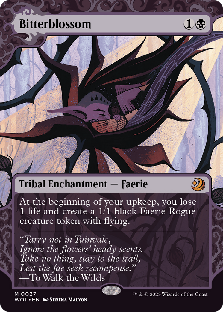 Bitterblossom [Wilds of Eldraine: Enchanting Tales] | Webway Games