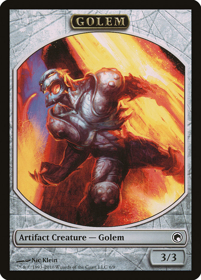 Golem [Scars of Mirrodin Tokens] | Webway Games