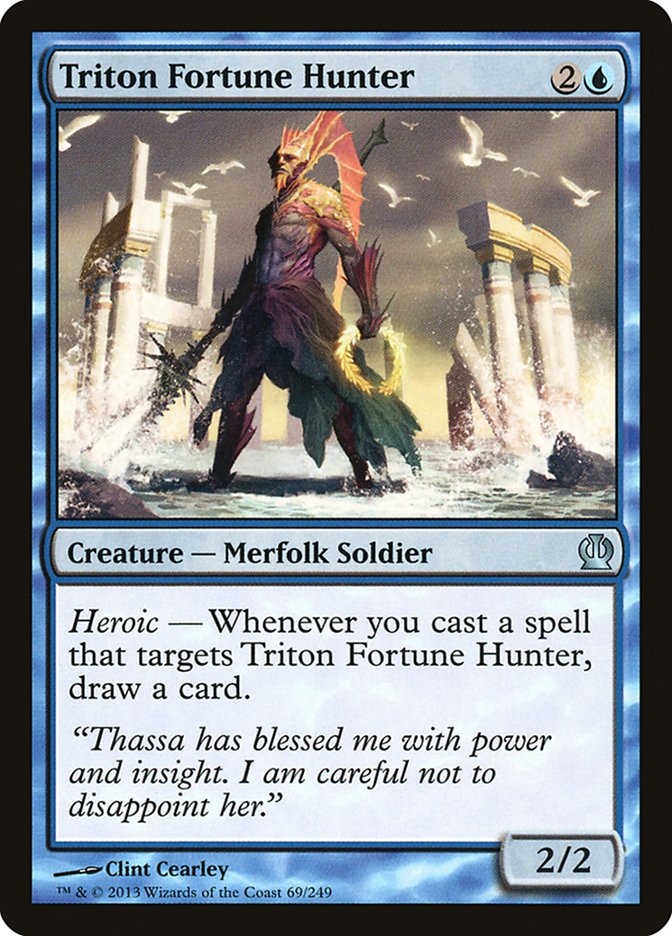 Triton Fortune Hunter [Theros] | Webway Games