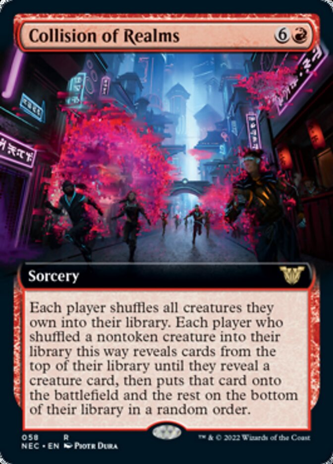 Collision of Realms (Extended) [Kamigawa: Neon Dynasty Commander] | Webway Games